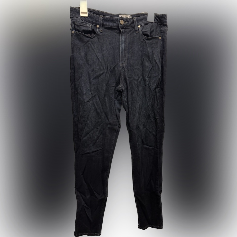Paige dark denim blue jeans